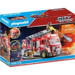 Playmobil Fire Truck with Accessories and 2 Figures