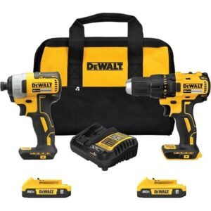 C 2-Tool Power Tool Combo Kit (DCK277D2)