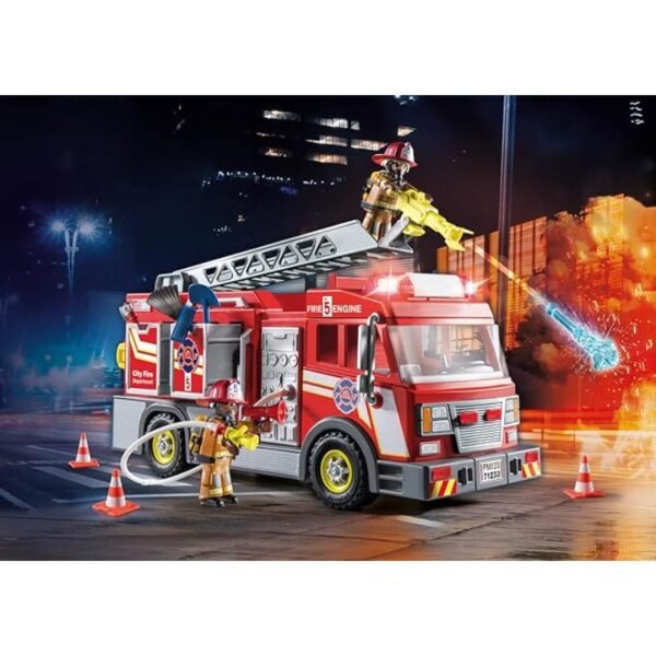 Playmobil Fire Truck with Accessories and 2 Figures - Image 2