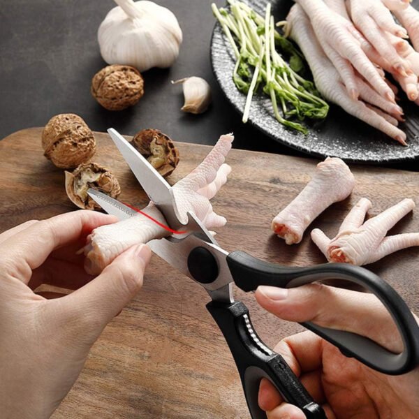 Kitchen Utensil Set-Silicone Cooking Utensils-33 Kitchen Gadgets & Spoons for Nonstick Cookware-Silicone and Stainless Steel Spatula Set-Best Kitchen Tools, Useful Pots and Pans Accessories - Image 3